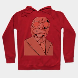 Invisible Man Portrait Hoodie